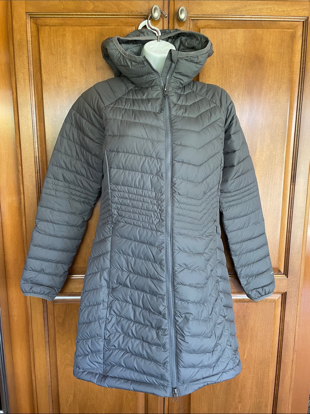 COLUMBIA LADIES PUFFER JACKET w/OMNI HEAT TECHNOLOGY Size S Excellent Condition!